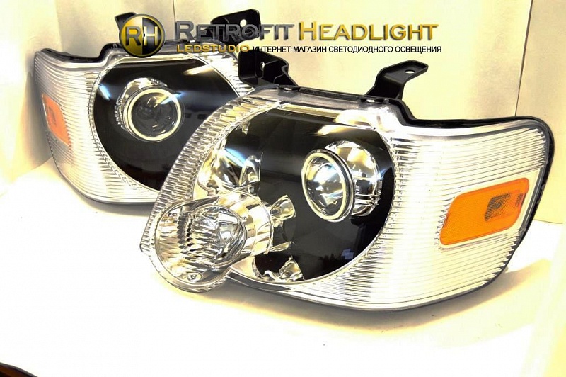 БИКСЕНОНОВЫЕ ФАРЫ ДЛЯ FORD EXPLORER 2007-2010 проект OCULAR